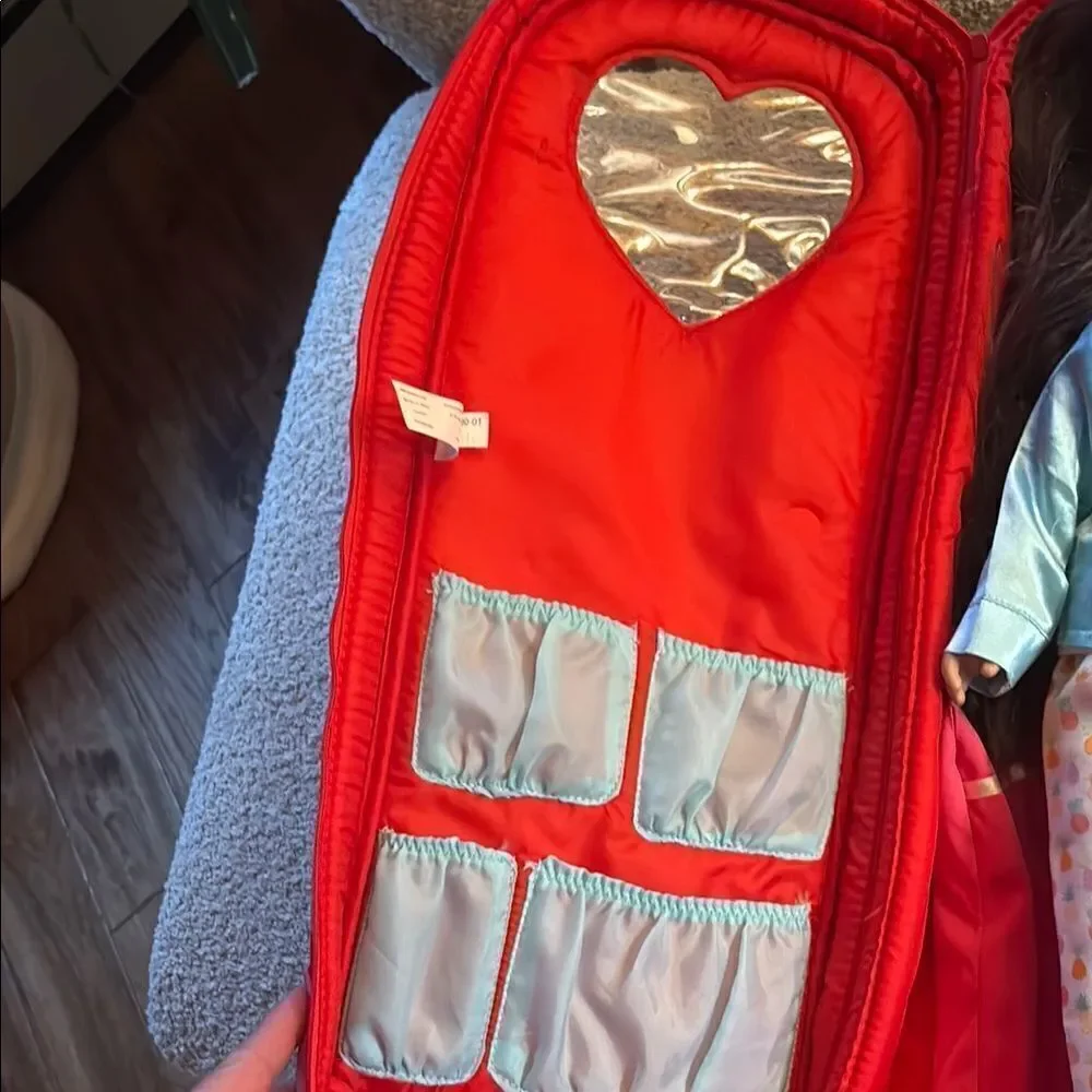 OG Doll with carrying case backpack 🎒 and Colorful Outfit